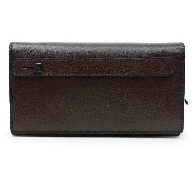 Picture of Venturini Men’s Long Wallet Dark Brown