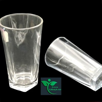 Picture of Beautiful Design 5 Angel Drinking Water Glass 6 pcs For Home, office and Restaurant - Clear