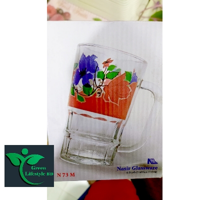 Picture of Drinking Printed Mug 305ml (5 inch long, 2.95 inch Round) - Water/Coffee Mug For Home Office - Multicolor 1 pcs