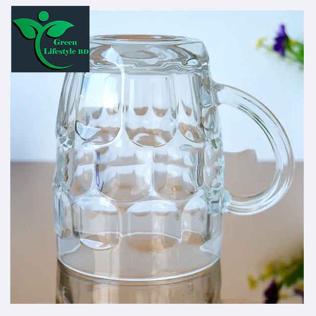 Picture of Big Size Drinkware mug 1pcs 590ml for home and office - Clear