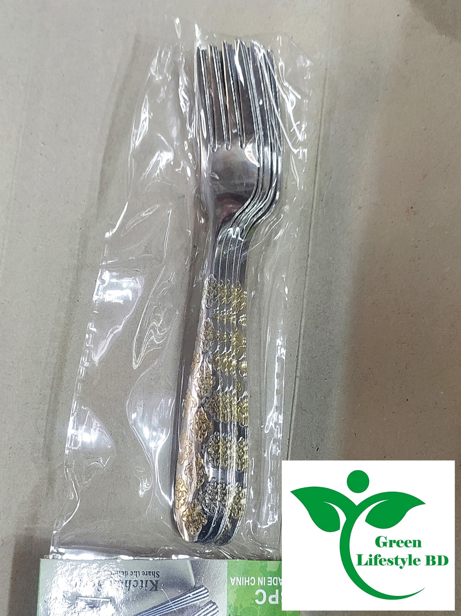 Picture of 6pcs Stainless Steel Cutlery Spoon Set – 6 Inch Elegant Multi-Design Spoons for Dining & Daily Use