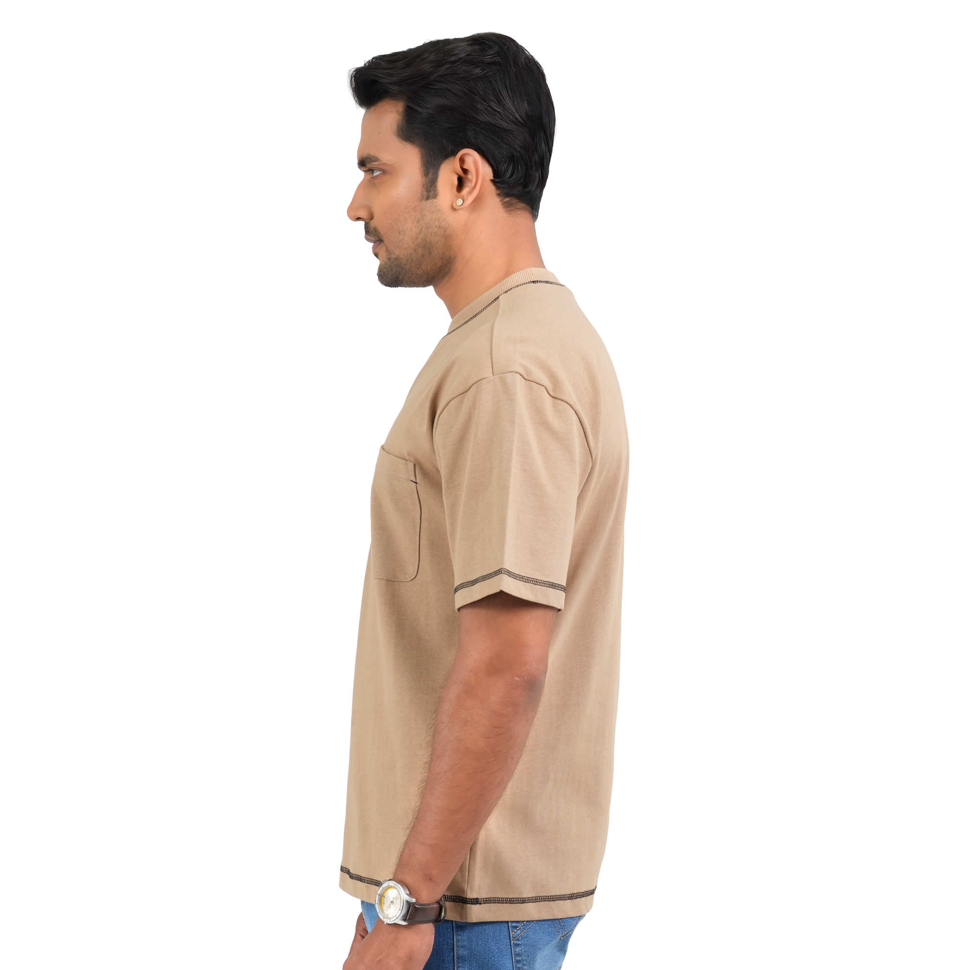 Picture of Maverick Men's T-Shirt Brown