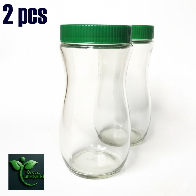 Picture of 1000ml Transparent Glass Jar Set – Premium Glass & Food Container (2/3/4 Pcs) for Kitchen Storage