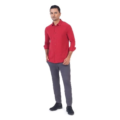 Picture of Maverick Men's Shirt Maroon