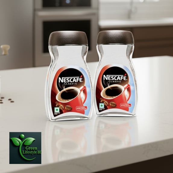 Picture of Glass Coffee Jar 1000ml – 2/3/4 Pcs Premium Quality Glass Containers for Food Storage & Kitchen Use