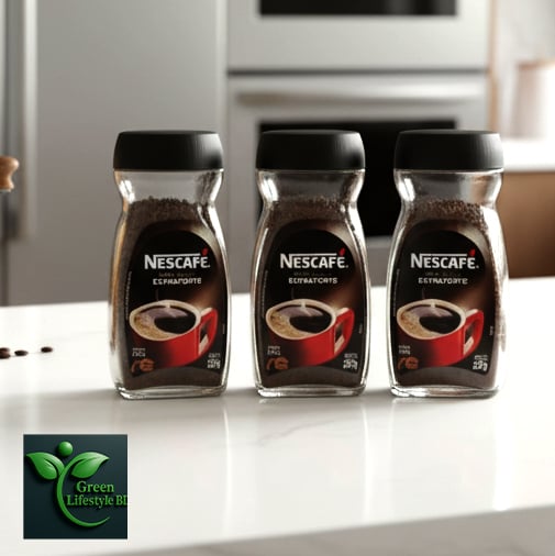 Picture of 1000ml Premium Glass Coffee Jar Set – 2/3/4 Pcs Food Storage Containers for Kitchen & Dining