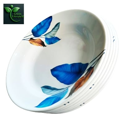 Picture of 9.5 Inch Melamine Dinner Plate Set – 4 or 6 Pcs Premium Quality Plates for Dining & Serving