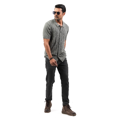 Picture of Maverick Men's Polo Shirt Grey