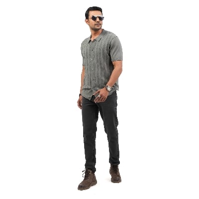 Picture of Maverick Men's Polo Shirt Grey