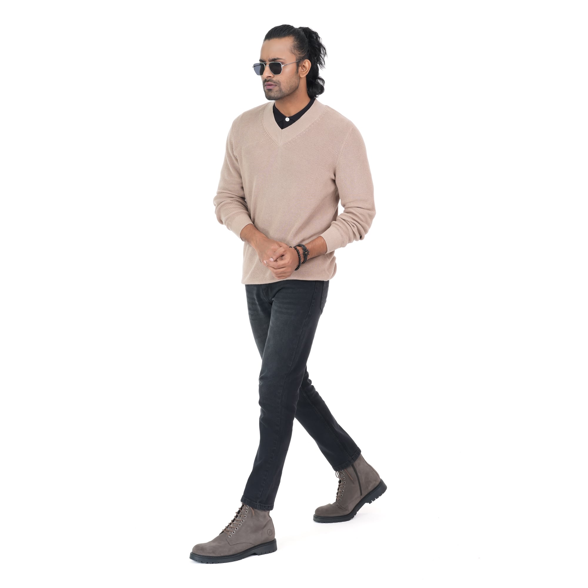 Picture of Maverick Men's Sweater Beige