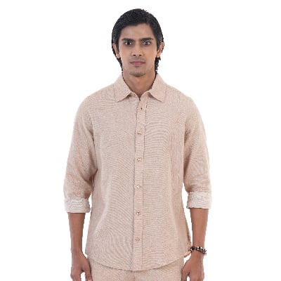 Picture of Maverick Men's Shirt Beige