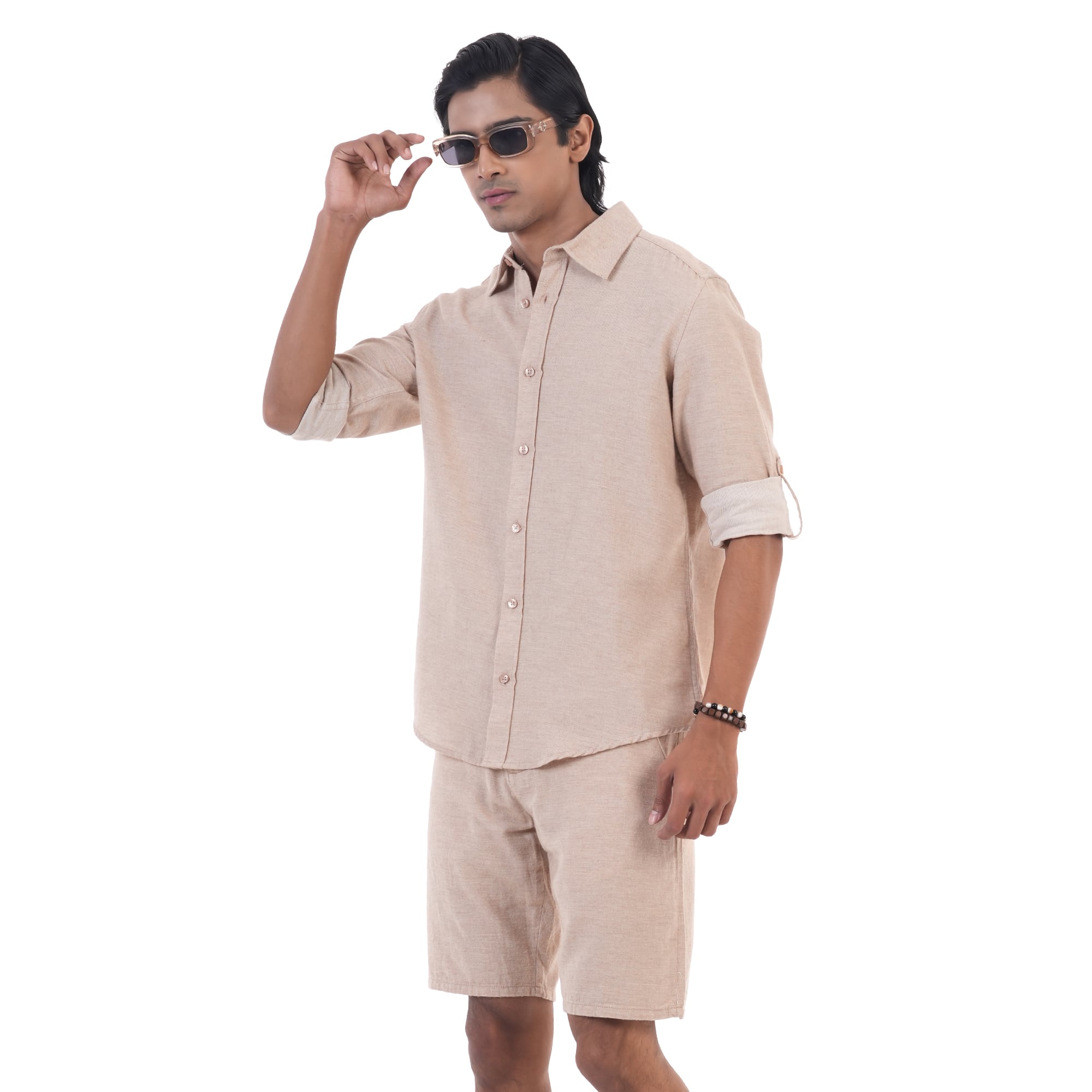 Picture of Maverick Men's Shirt Beige
