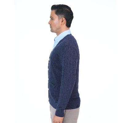 Picture of Maverick Men's Sweater Navy Blue