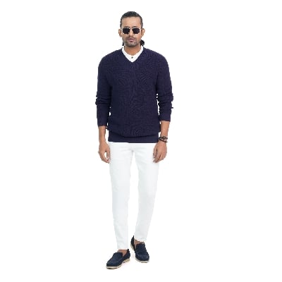 Picture of Maverick Men's Sweater Navy Blue