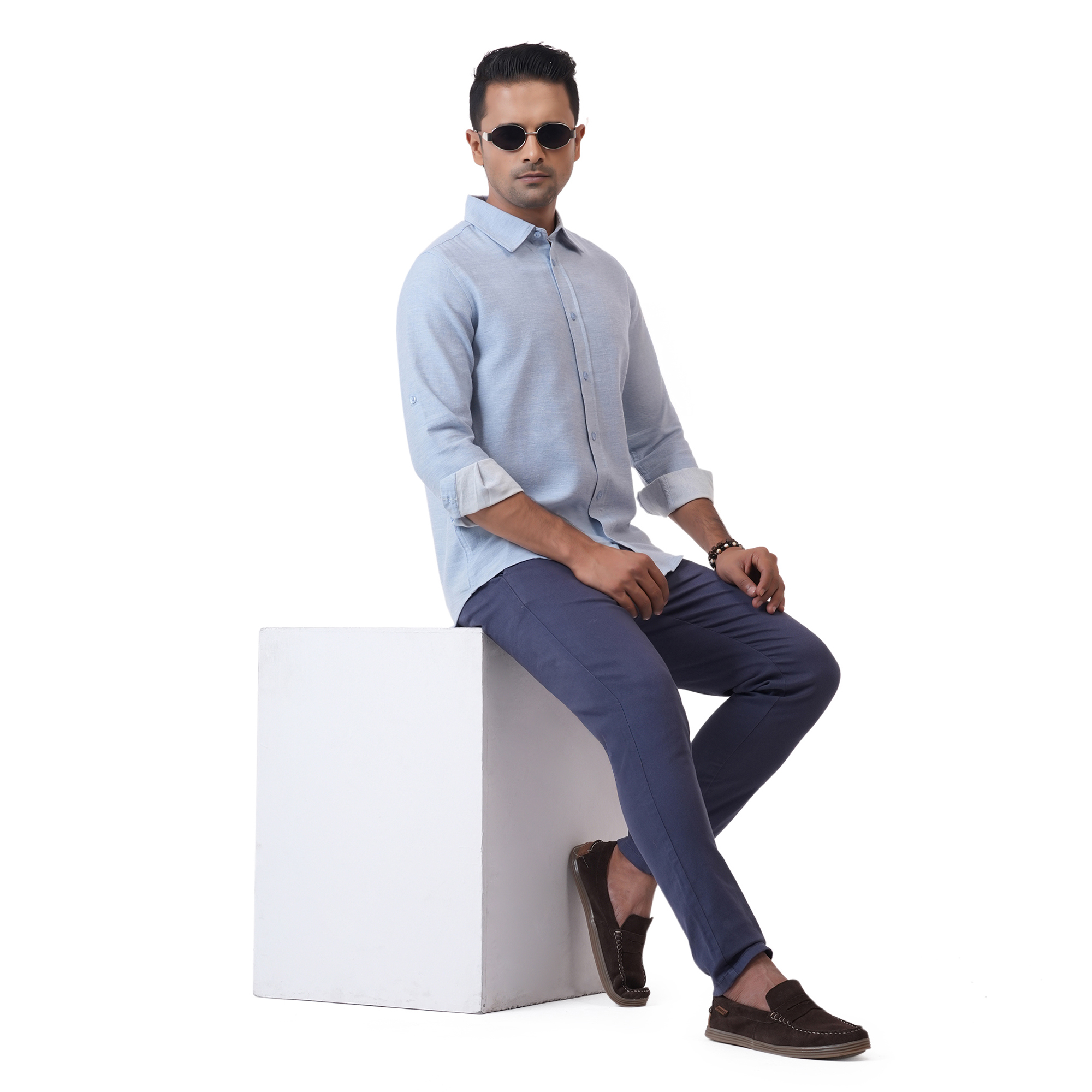 Picture of Maverick Men's Shirt Sky Blue