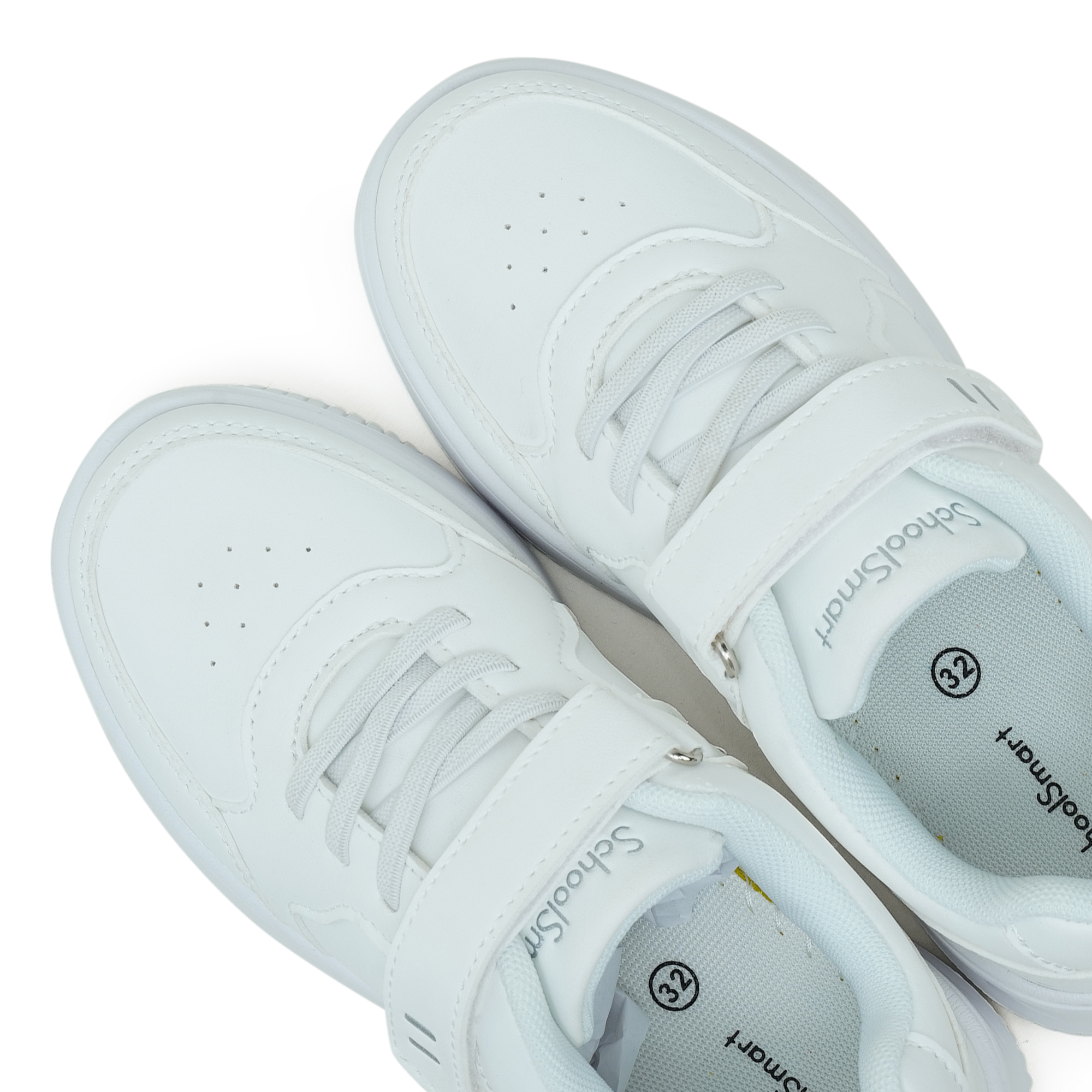 Picture of School Smart Kid's School Shoe White