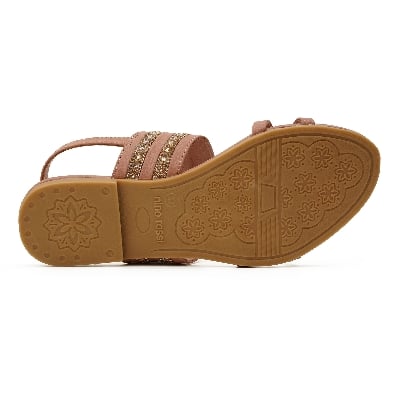Picture of Nino Rossi Women's Back Belt Sandal Baby Pink
