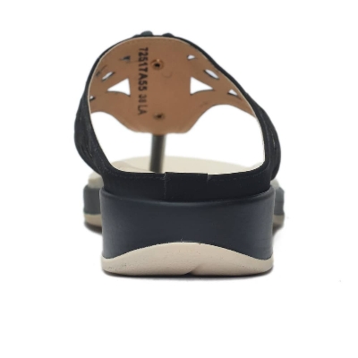 Picture of Nino Rossi Women's Wedge Heel Sandal Black