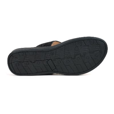 Picture of Nino Rossi Women's Thong Sandal Black