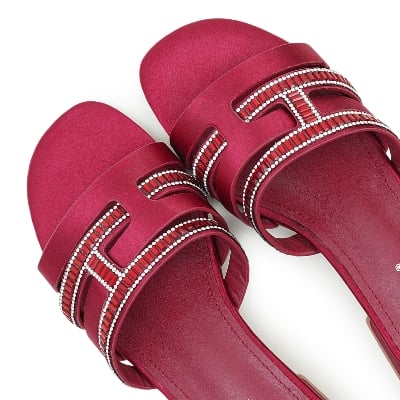 Picture of Nino Rossi Women’s Open Block High Heel Wine