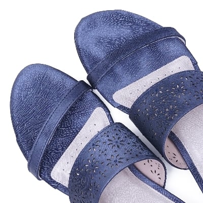 Picture of Nino Rossi Women's Sandal Mid Blue