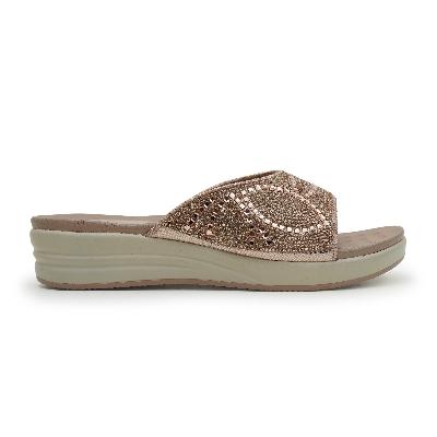 Picture of Nino Rossi Women's Mid Heel Sandal Baby Pink