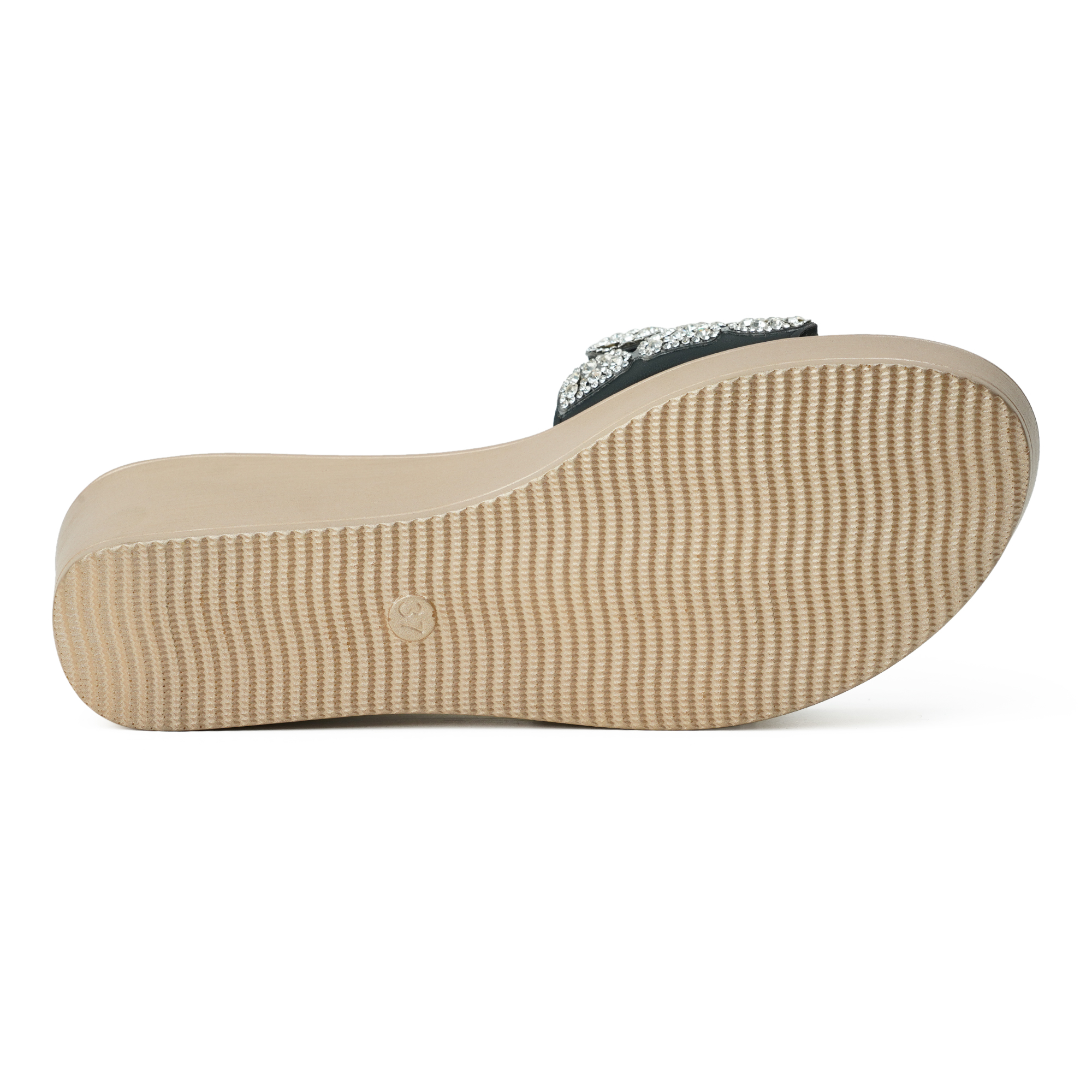 Picture of Nino Rossi Women's Mid Heel Sandal Black