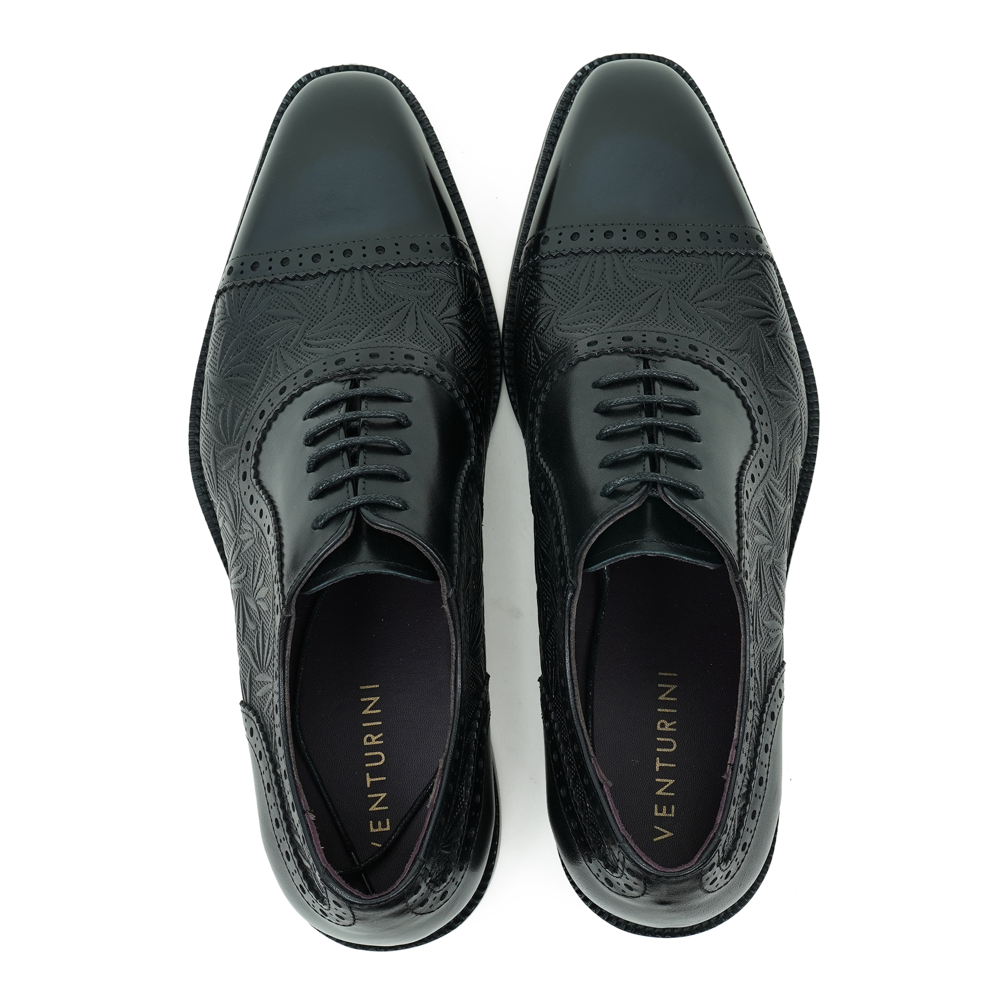 Picture of Venturini Men’s Dress Shoes Black