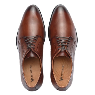Picture of Venturini Men's Derby Shoe Brown