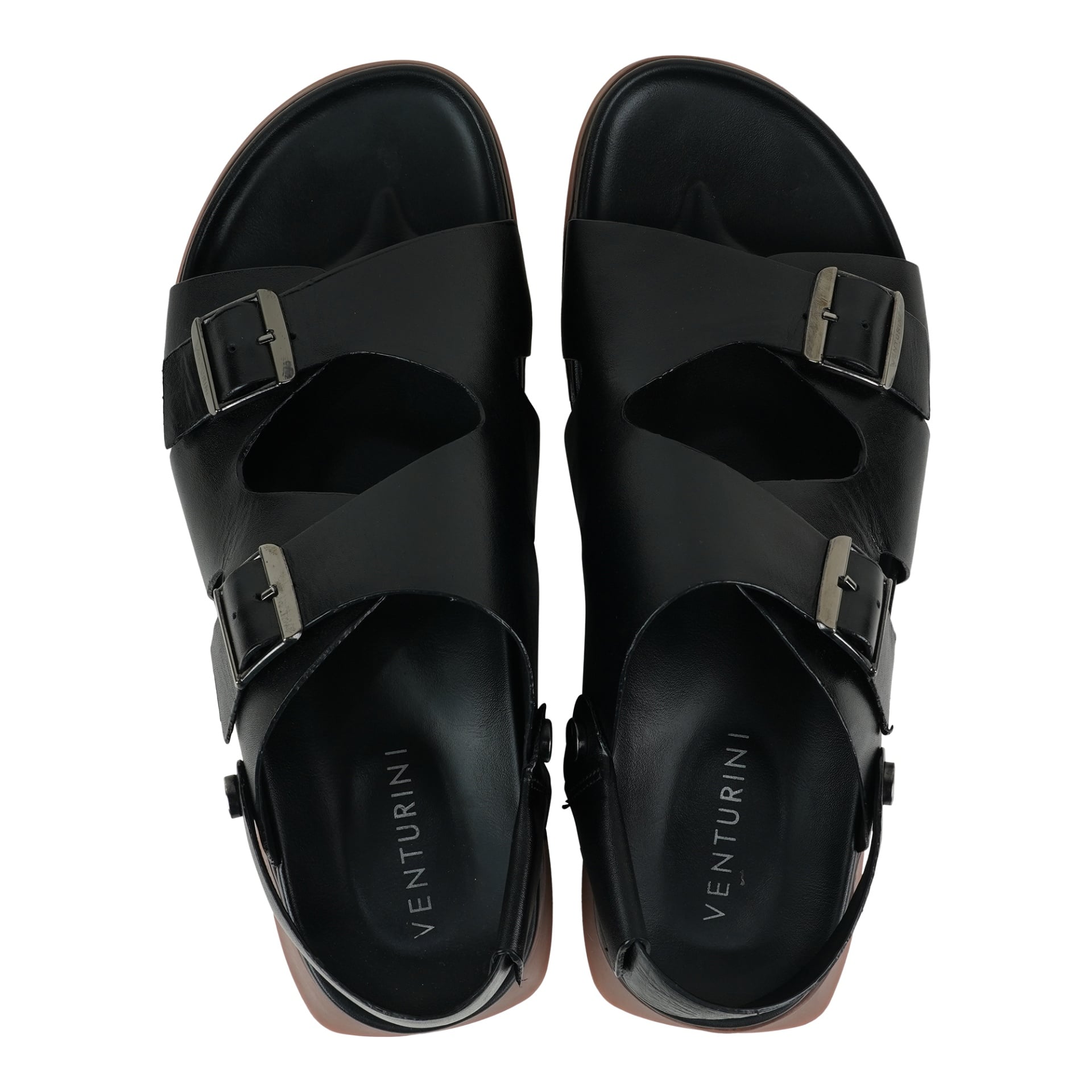 Picture of Venturini Men's Slingback Sandal Black