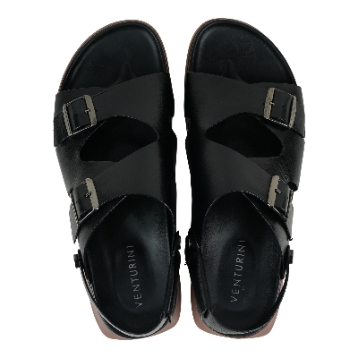 Picture of Venturini Men's Slingback Sandal Black