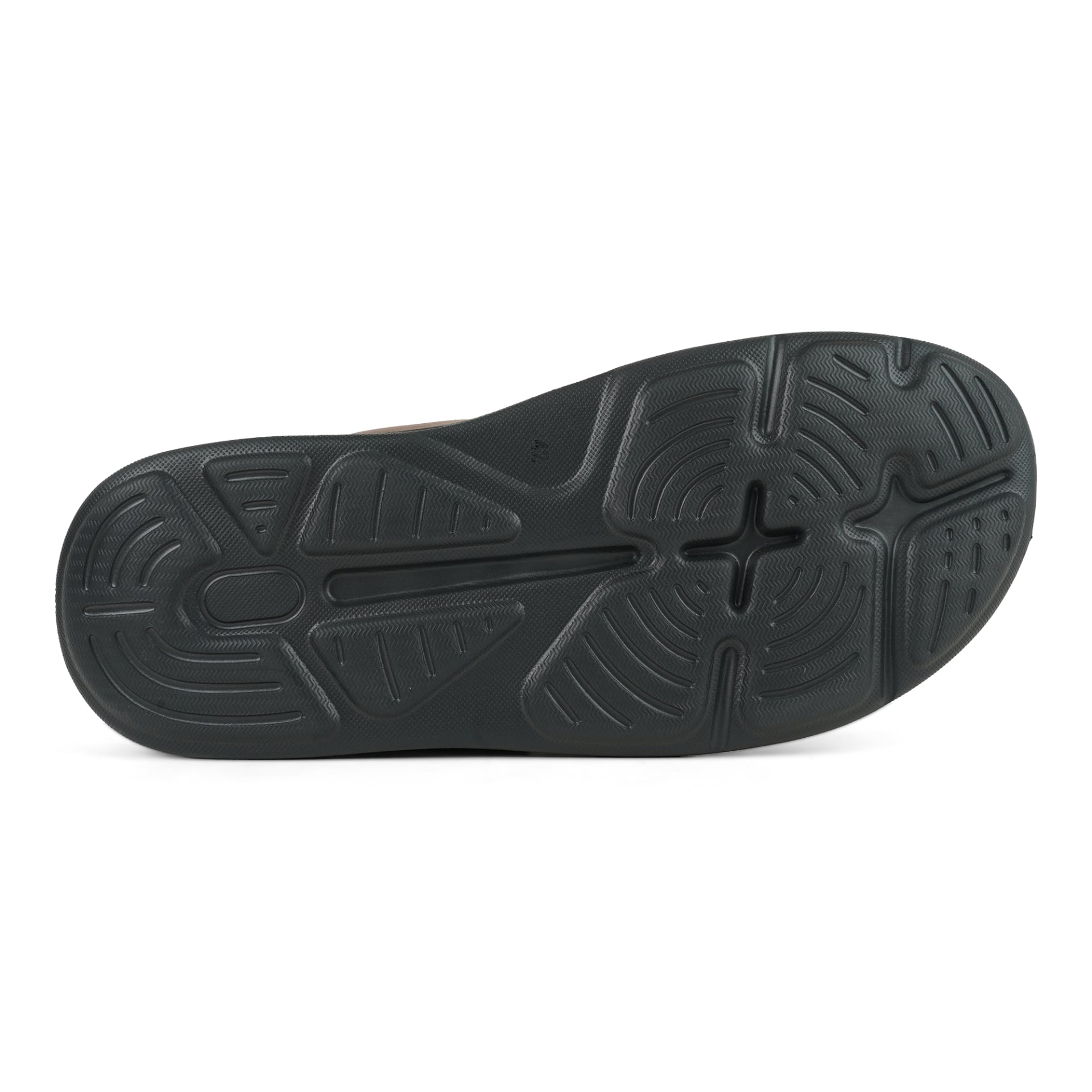 Picture of Venturini Men's Cross Strap Sandal Brown