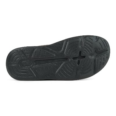 Picture of Venturini Men's Cross Strap Sandal Brown