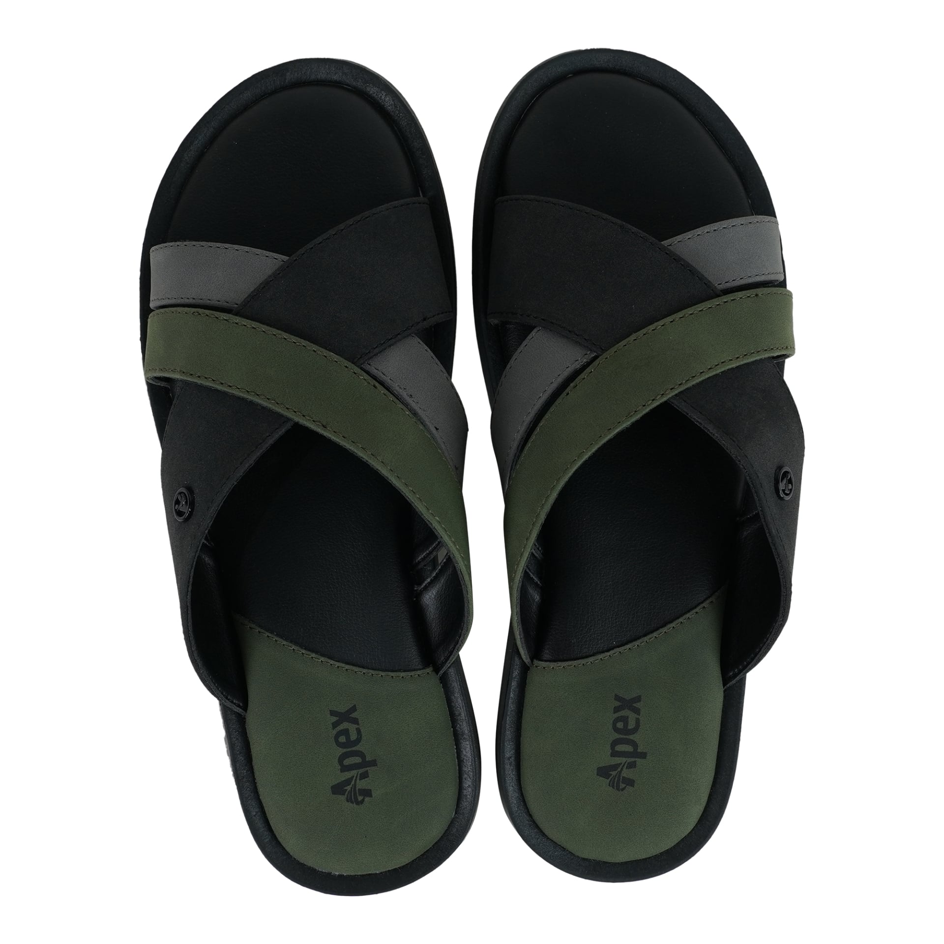 Picture of Apex Men's Cross Strap Sandal Multi Color