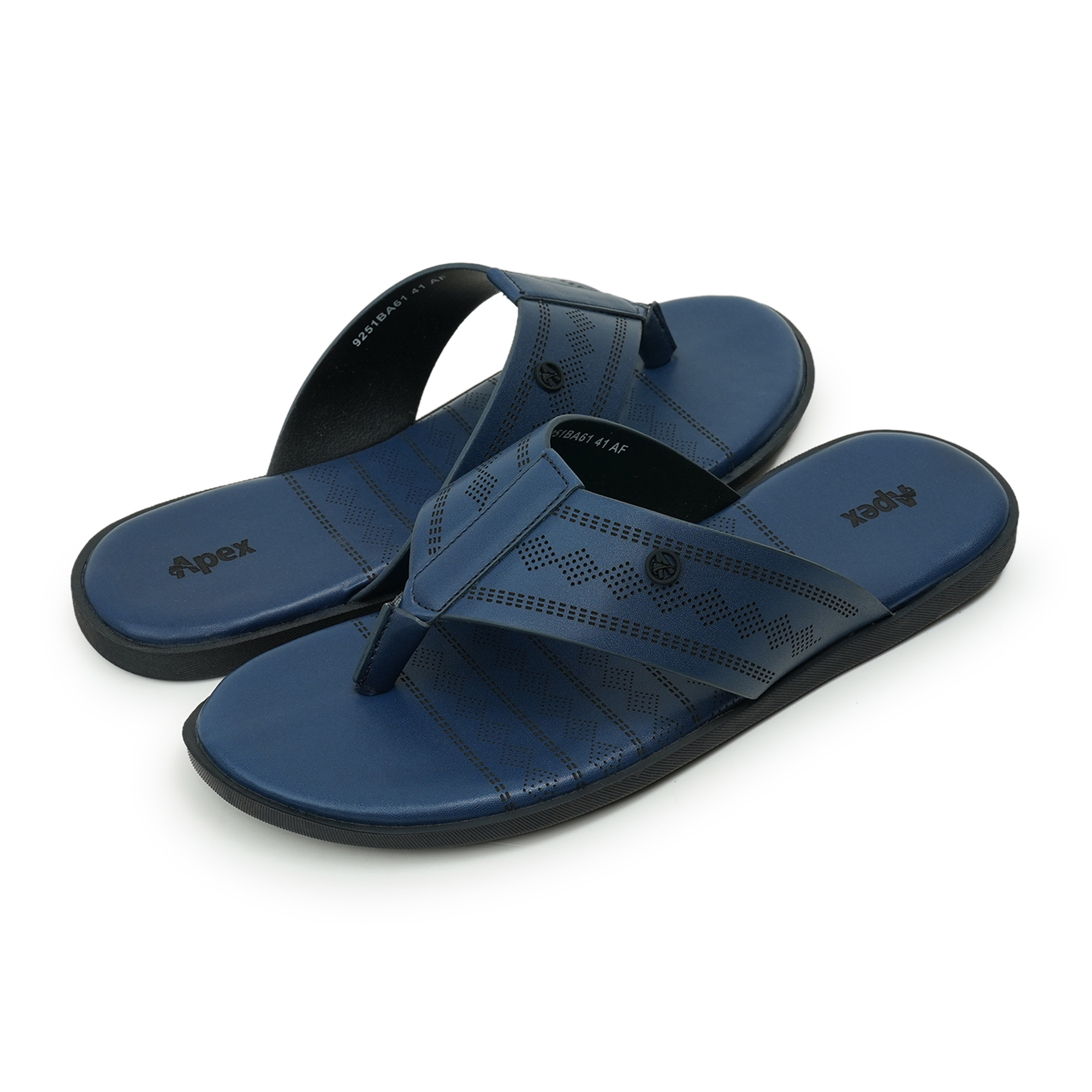 Picture of Apex Men's Thong Sandal Black