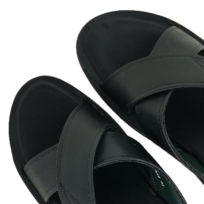 Picture of Apex Men's Cross Strap Sandal Black