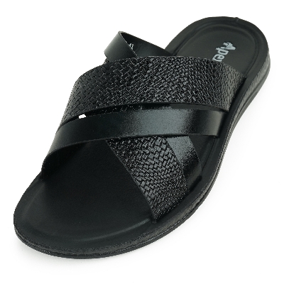 Picture of Apex Men's Cross Strap Sandal Black