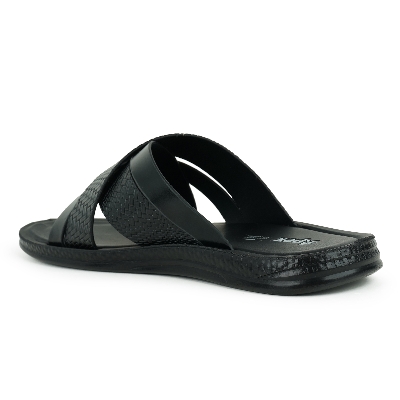 Picture of Apex Men's Cross Strap Sandal Black