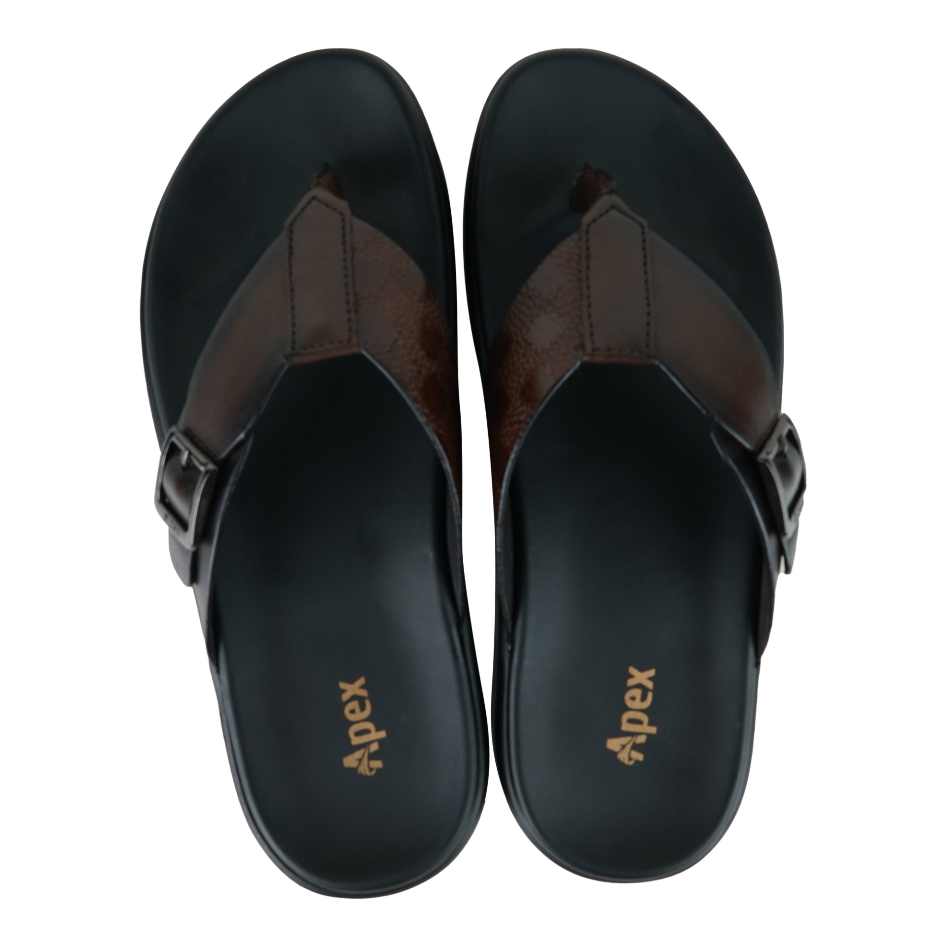 Picture of Apex Men's Thong Sandal Brown