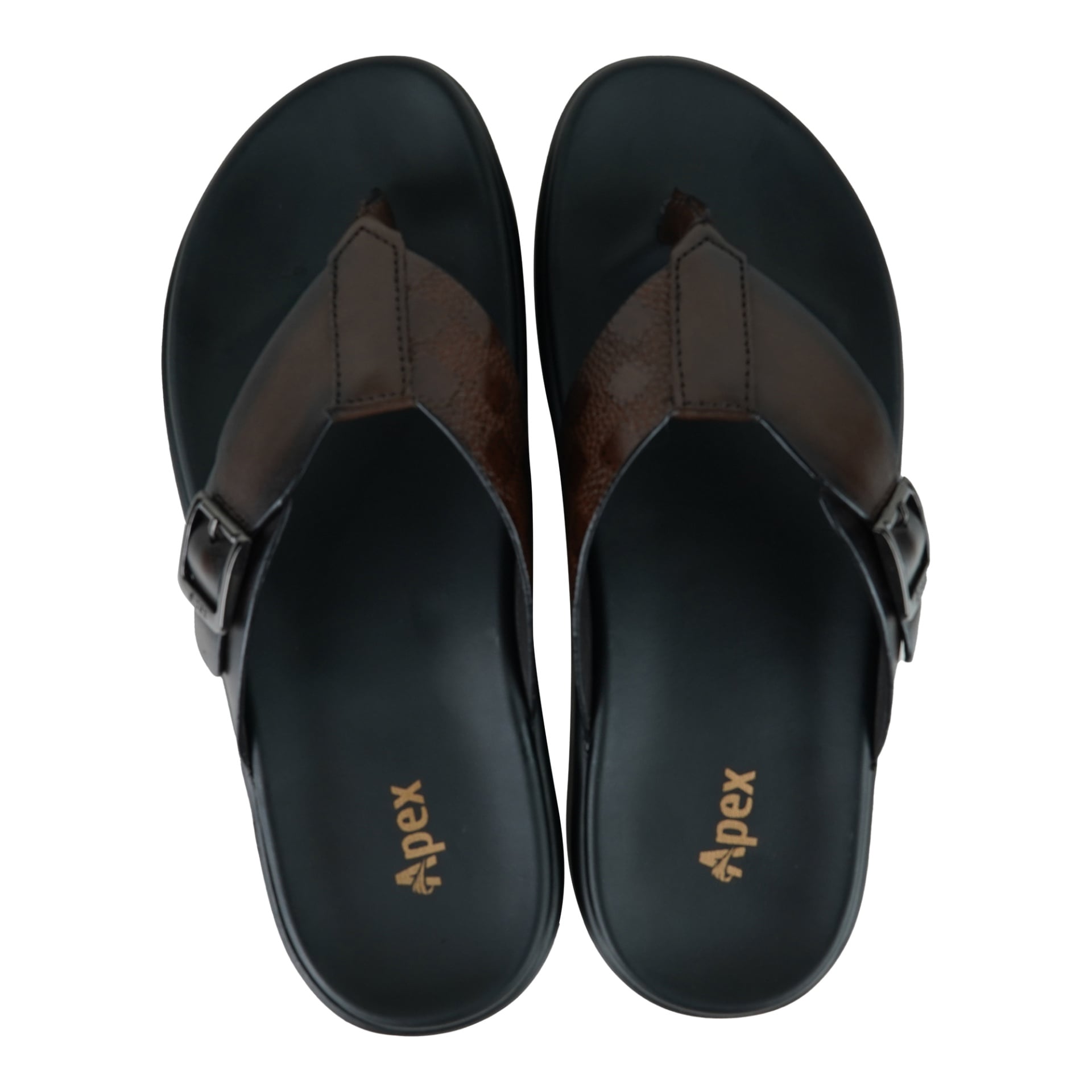 Picture of Apex Men's Thong Sandal Brown