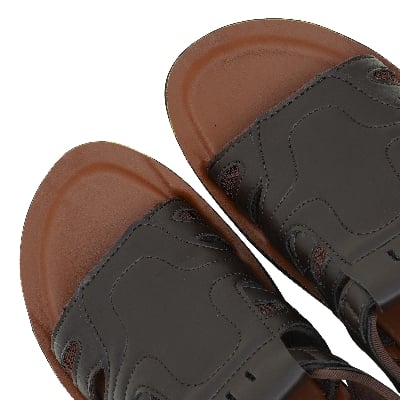 Picture of Apex Men's Back Belt Sandal Coffee