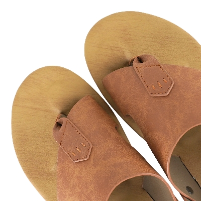 Picture of Dr. Mauch Men's Back Belt Sandal Brown