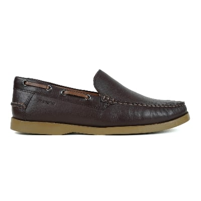 Picture of Maverick Men's Moccasin Dark Brown