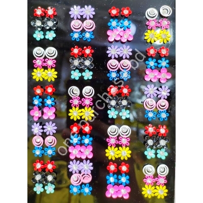 Picture of Unique Design Fashion Ear Ring for women- 15 jora - Multicolor