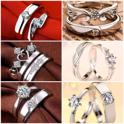 Picture of fashionable new style fashion ring - free size - Multicolor