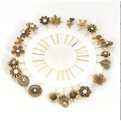 Picture of 10 pc hijab pin for women - Gold