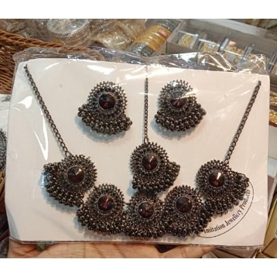 Picture of Exclusive Design Necklace for girls - Black