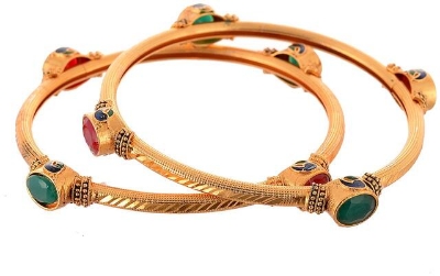 Picture of Unique design Girls Fashions new Styles Bangles - Gold