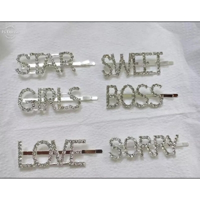 Picture of Hair clips For women 6 pieces No Ratings - Silver