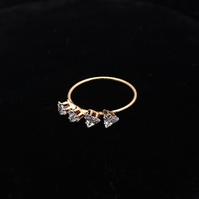 Picture of Finger rings for women wtih adjastable - Gold